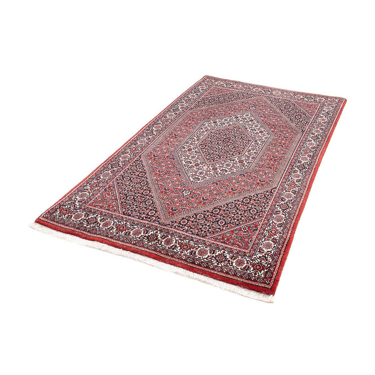 Alfombra persa - Bidjar - 189 x 109 cm - rojo
