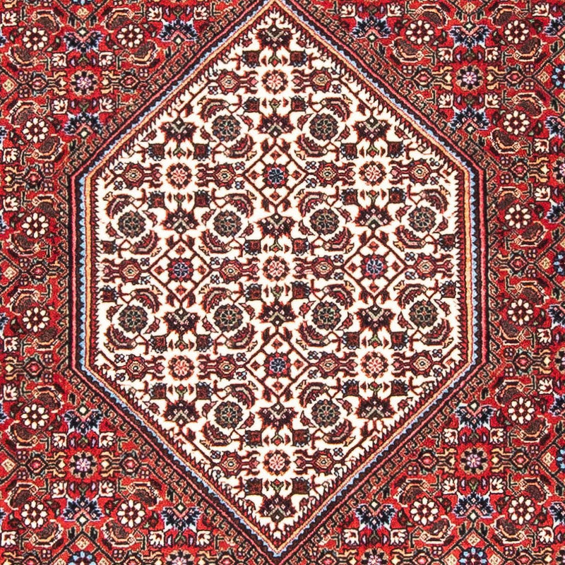 Alfombra persa - Bidjar - 169 x 108 cm - rojo
