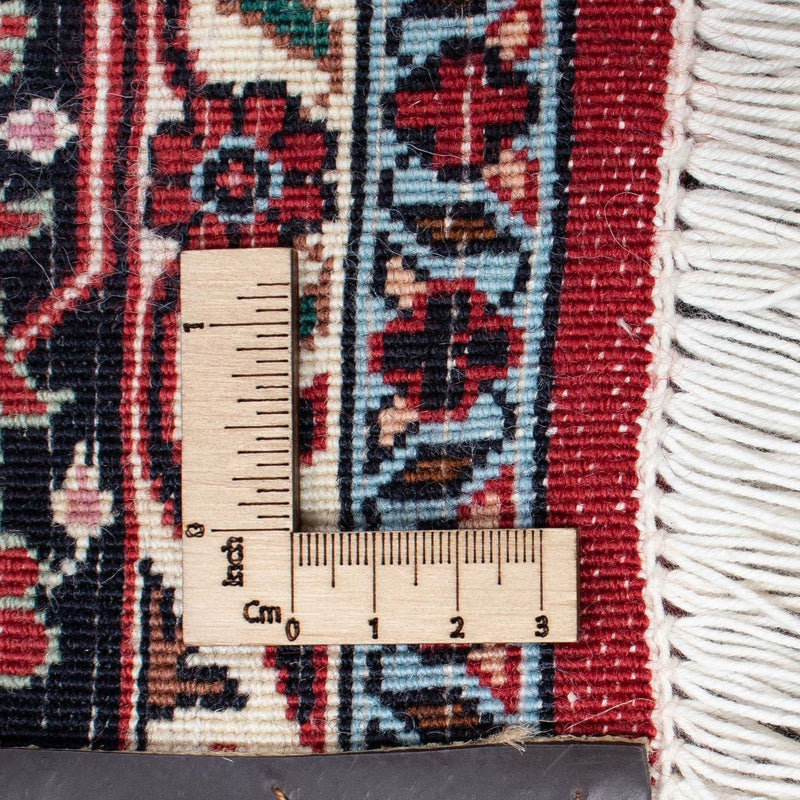 Alfombra persa - Bidjar - 205 x 128 cm - rojo claro