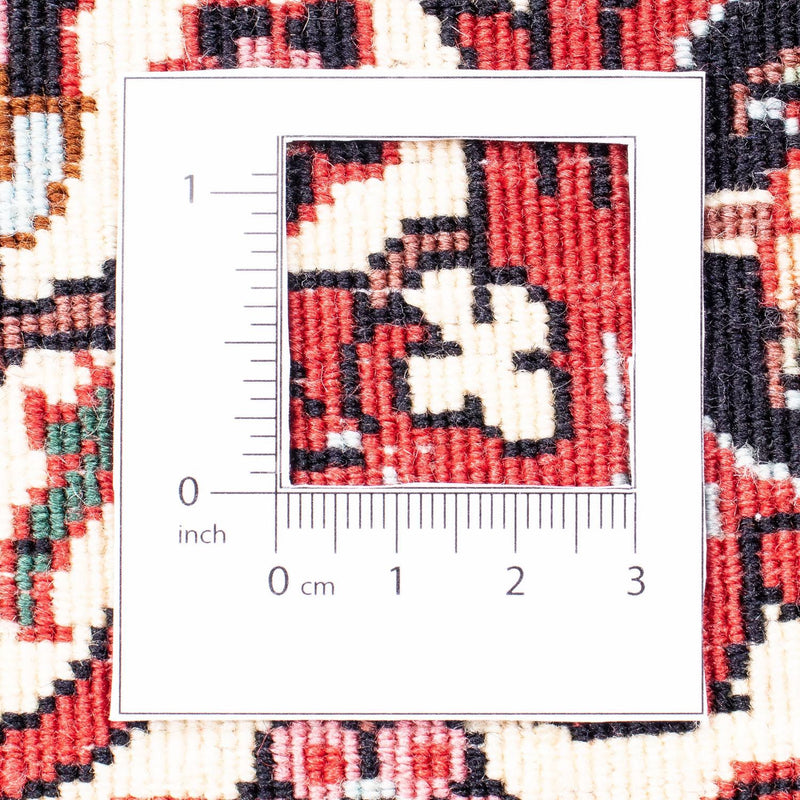 Alfombra persa - Bidjar - 312 x 256 cm - rojo claro