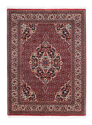 Alfombra persa - Bidjar - 182 x 130 cm - rojo