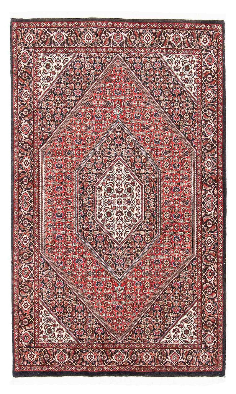 Alfombra persa - Bidjar - 173 x 110 cm - rojo claro