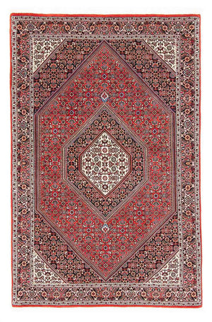 Alfombra persa - Bidjar - 173 x 112 cm - rojo