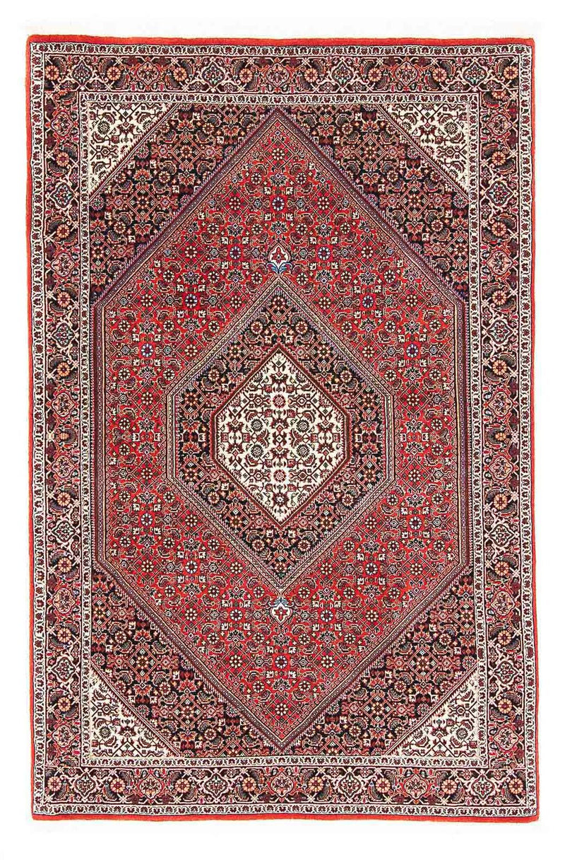 Alfombra persa - Bidjar - 173 x 112 cm - rojo