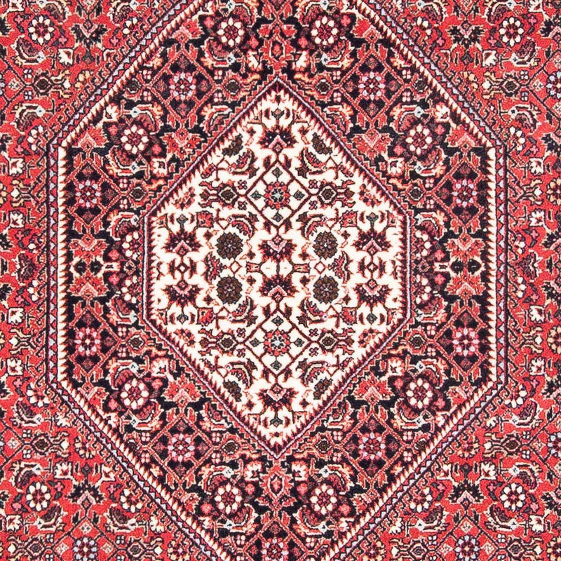 Alfombra persa - Bidjar - 185 x 111 cm - rojo claro
