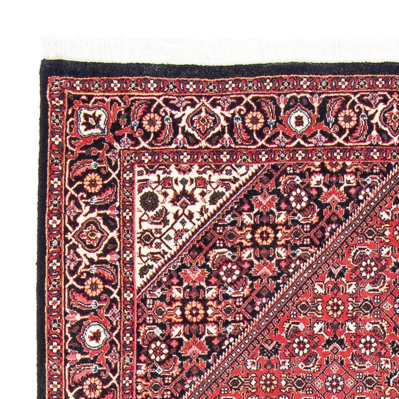 Alfombra persa - Bidjar - 185 x 111 cm - rojo claro