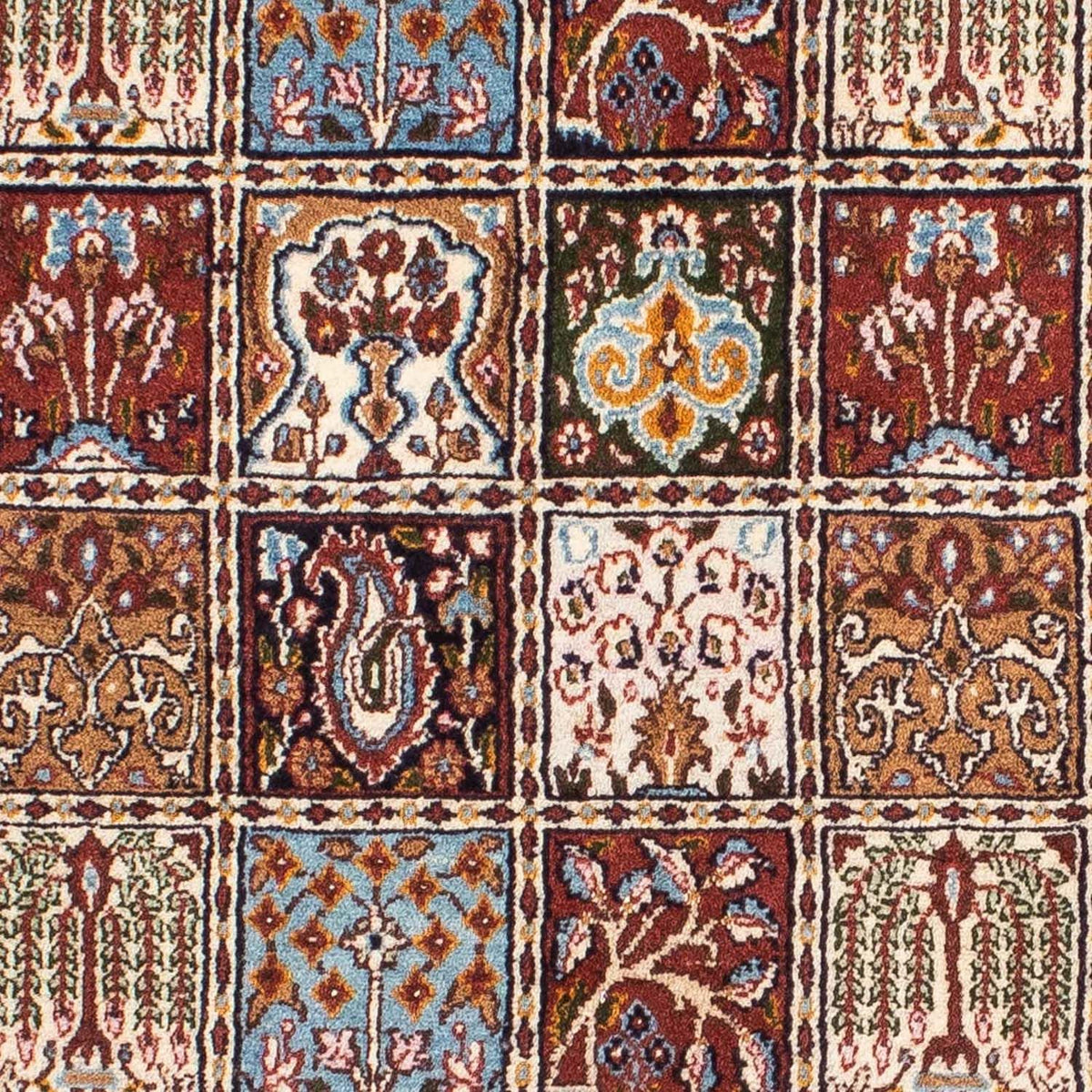 Alfombra persa - Clásica - 194 x 147 cm - rojo oscuro