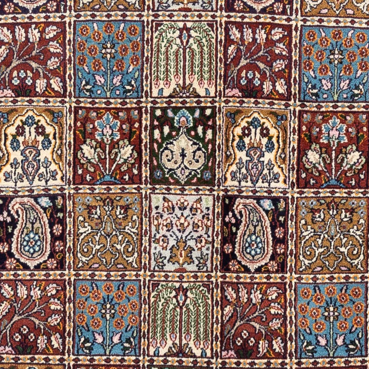 Alfombra persa - Clásica - 235 x 173 cm - rojo oscuro