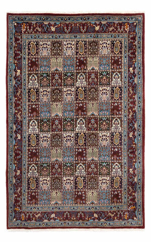 Alfombra persa - Clásica - 242 x 165 cm - rojo oscuro
