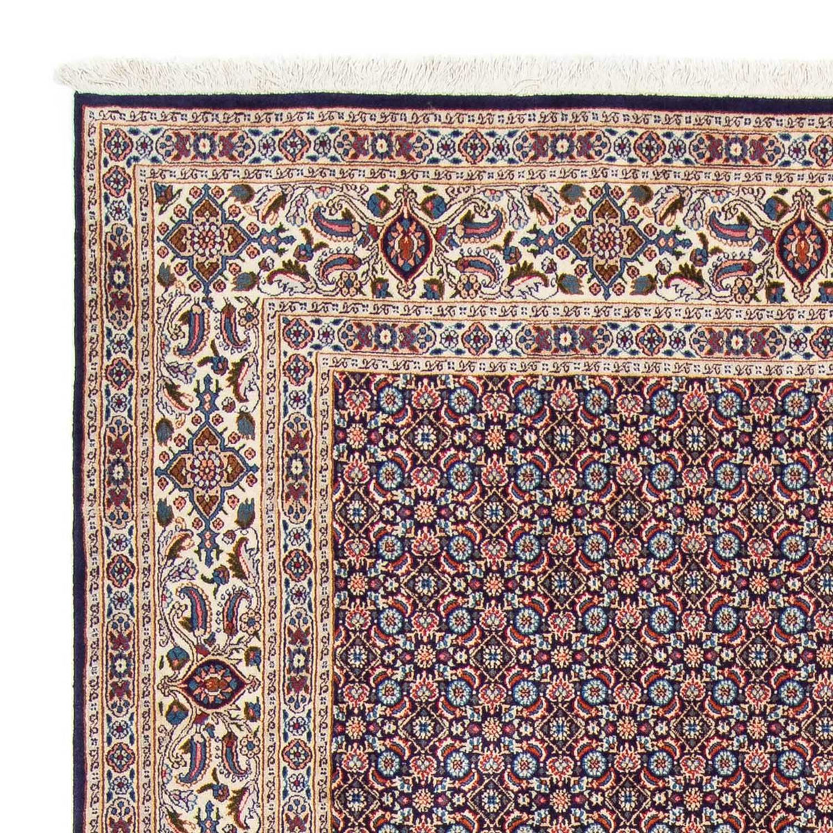 Alfombra persa - Clásica - 298 x 202 cm - azul oscuro