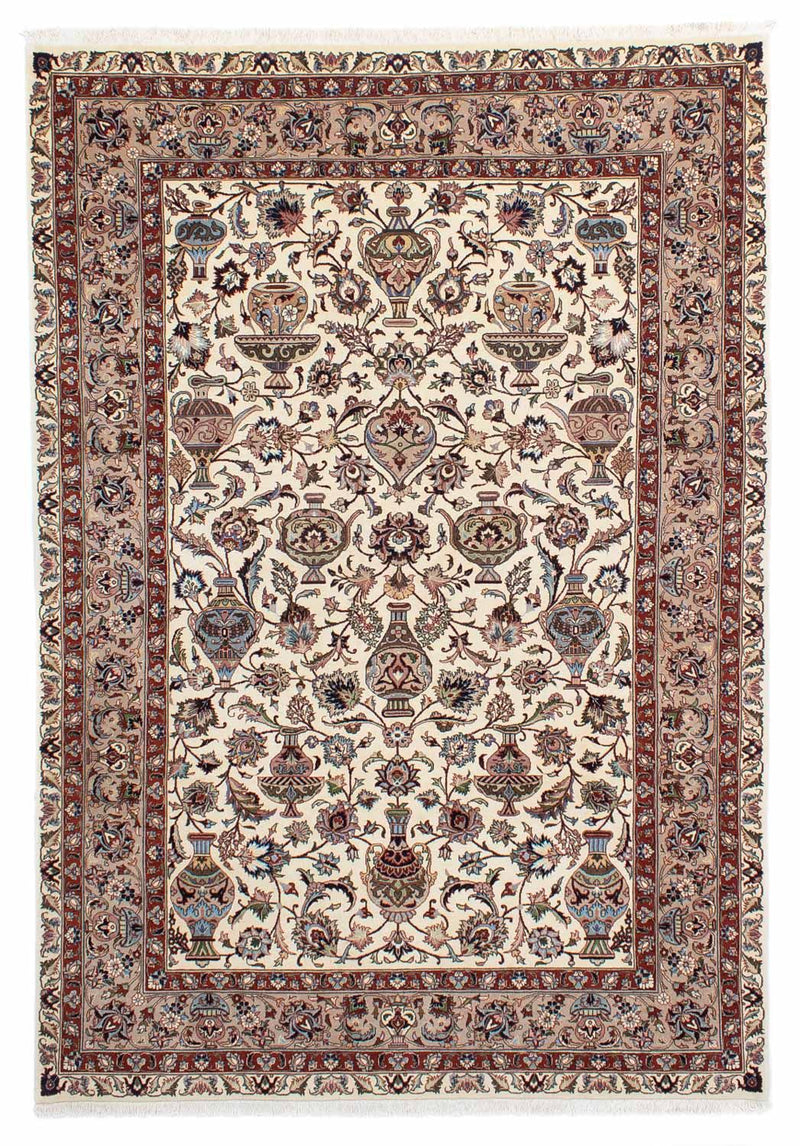 Alfombra persa - Clásica - 293 x 198 cm - beige