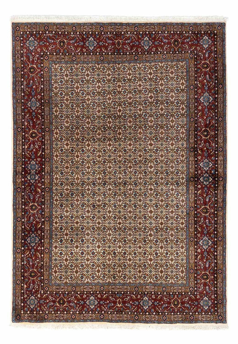 Alfombra persa - Clásica - 235 x 166 cm - rojo oscuro