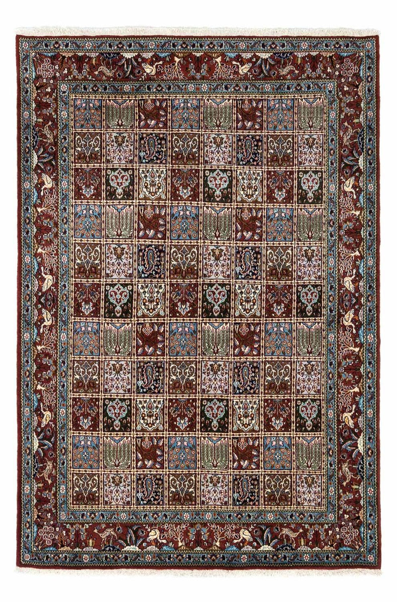 Alfombra persa - Clásica - 242 x 165 cm - rojo oscuro
