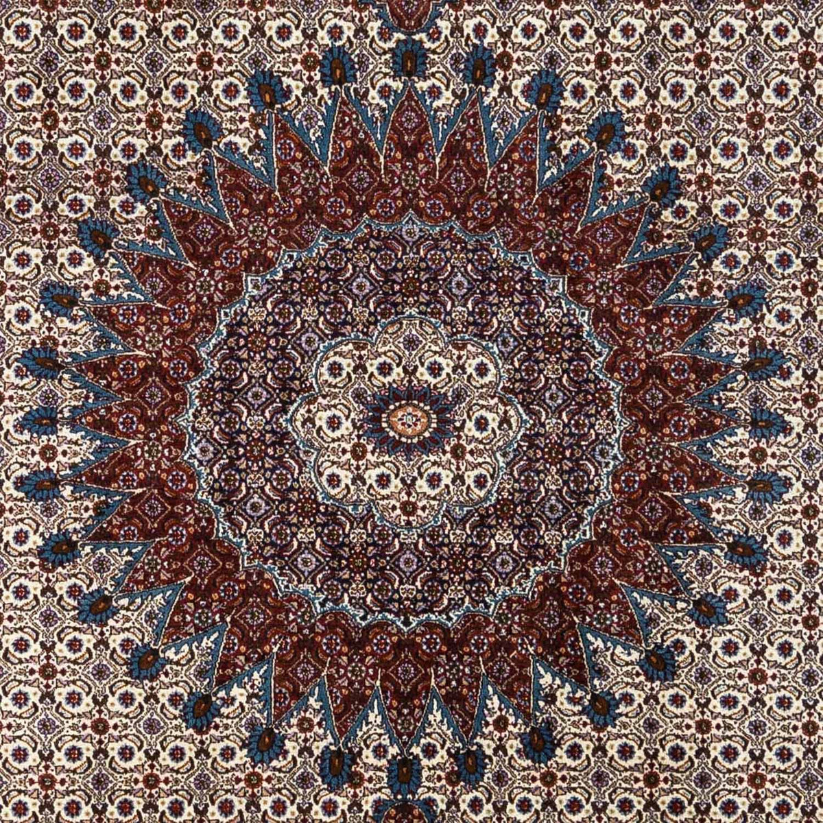 Alfombra persa - Clásica - 343 x 243 cm - rojo oscuro