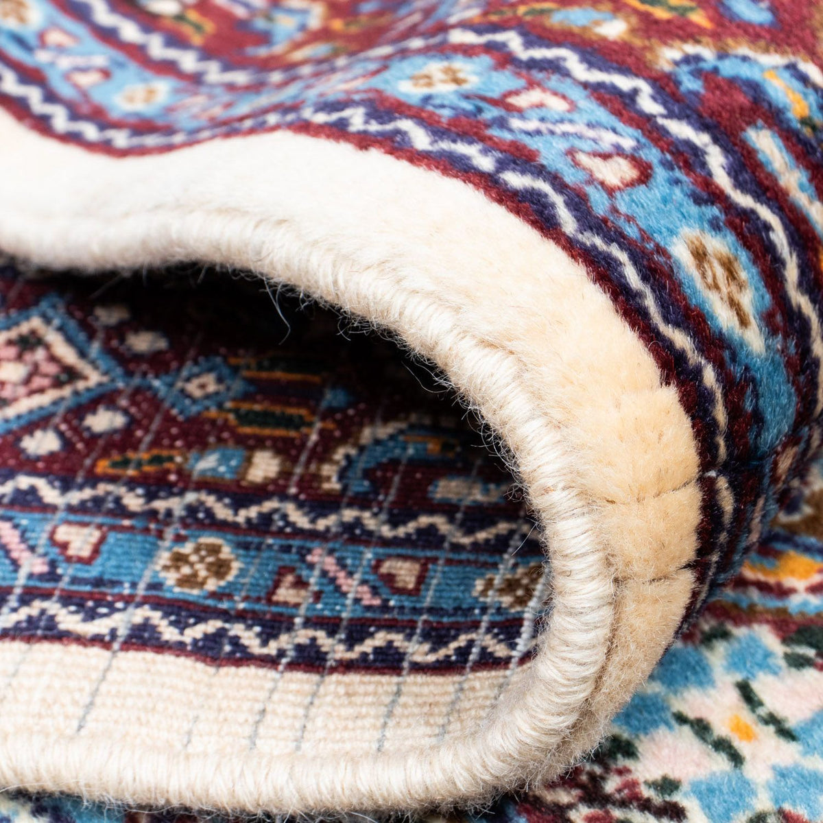 Alfombra de pasillo Alfombra persa - Clásica - 287 x 82 cm - beige