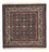 Alfombra persa - Clásica cuadrado - 104 x 101 cm - azul oscuro