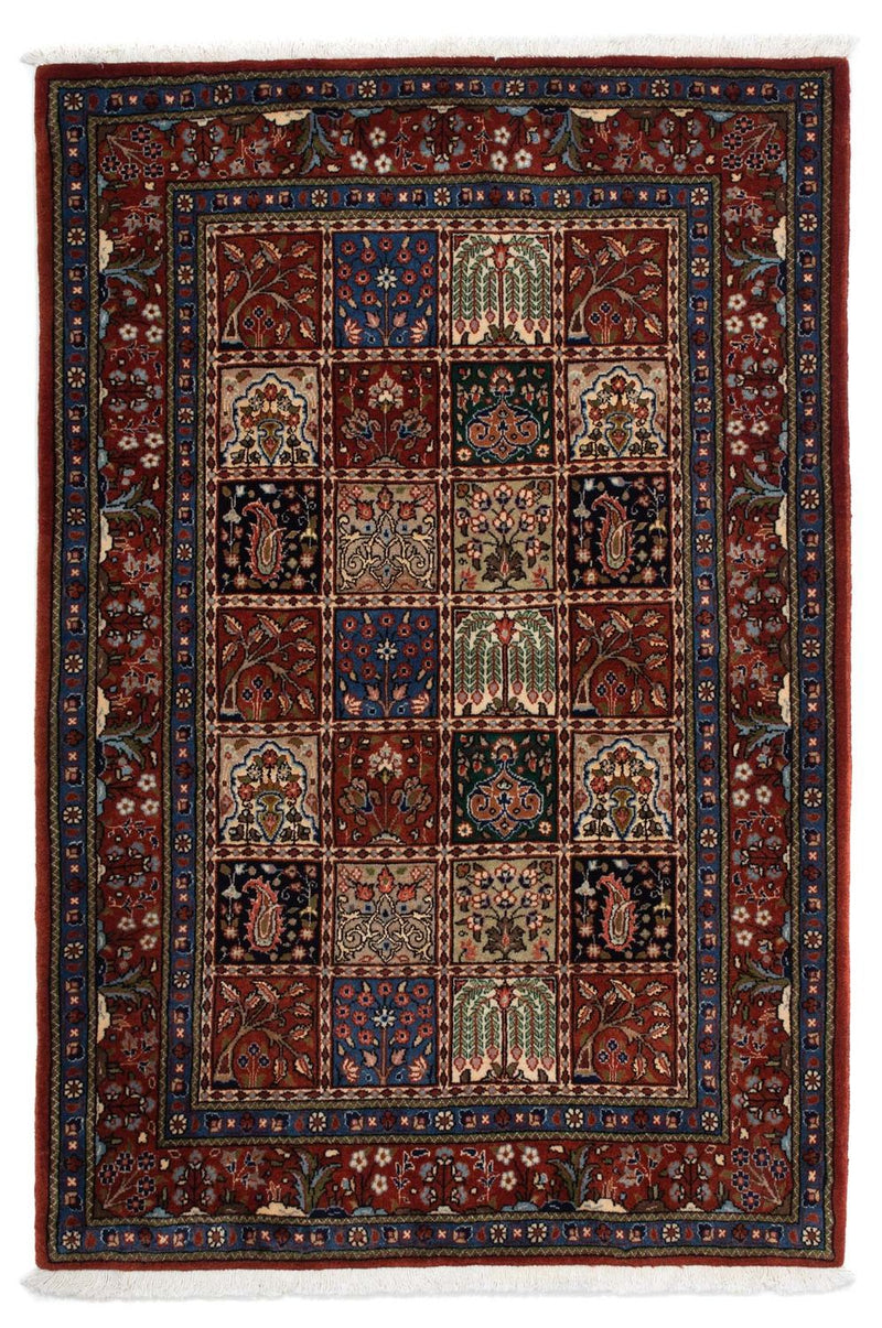Alfombra persa - Clásica - 156 x 102 cm - rojo oscuro
