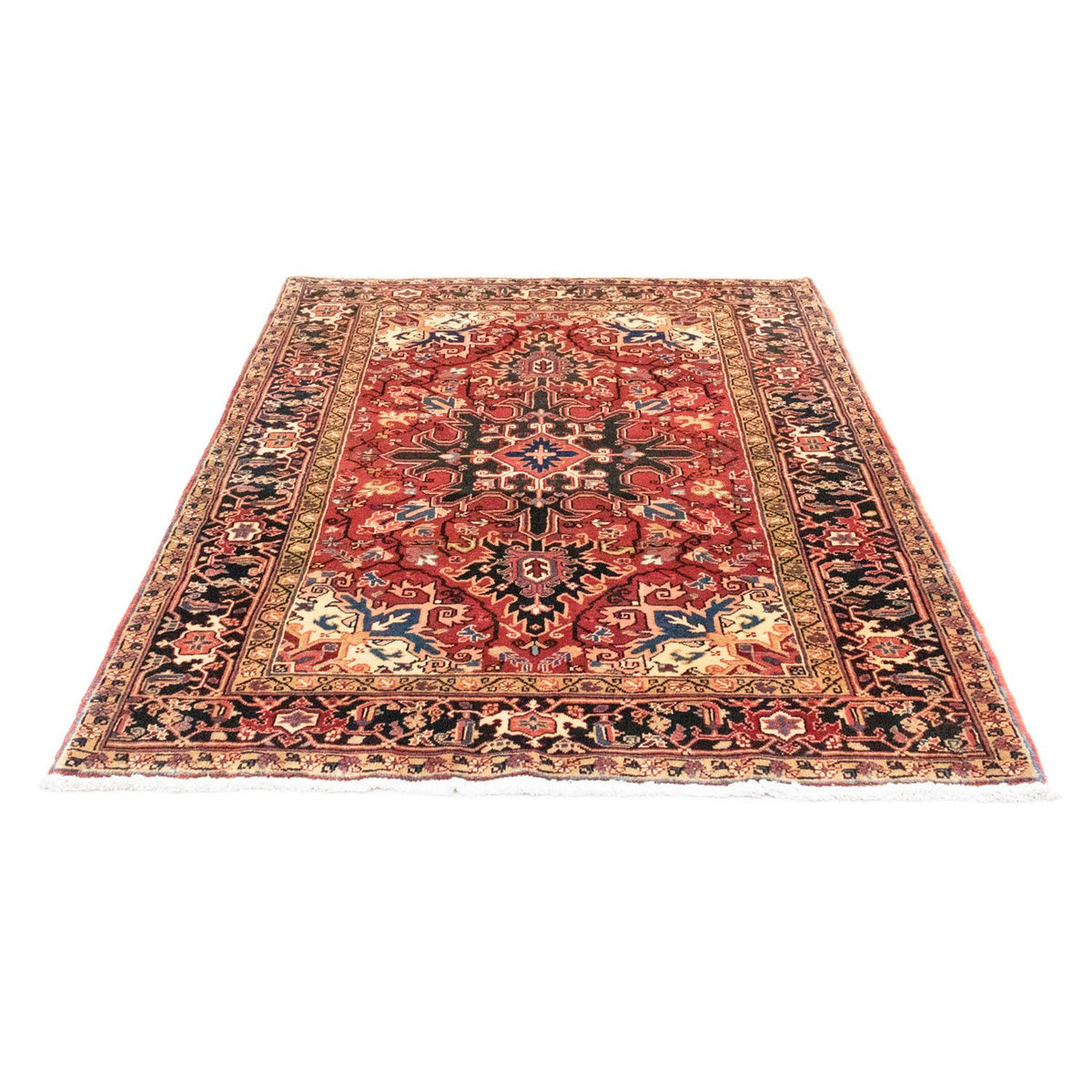 Alfombra persa - Nómada - 195 x 140 cm - rojo
