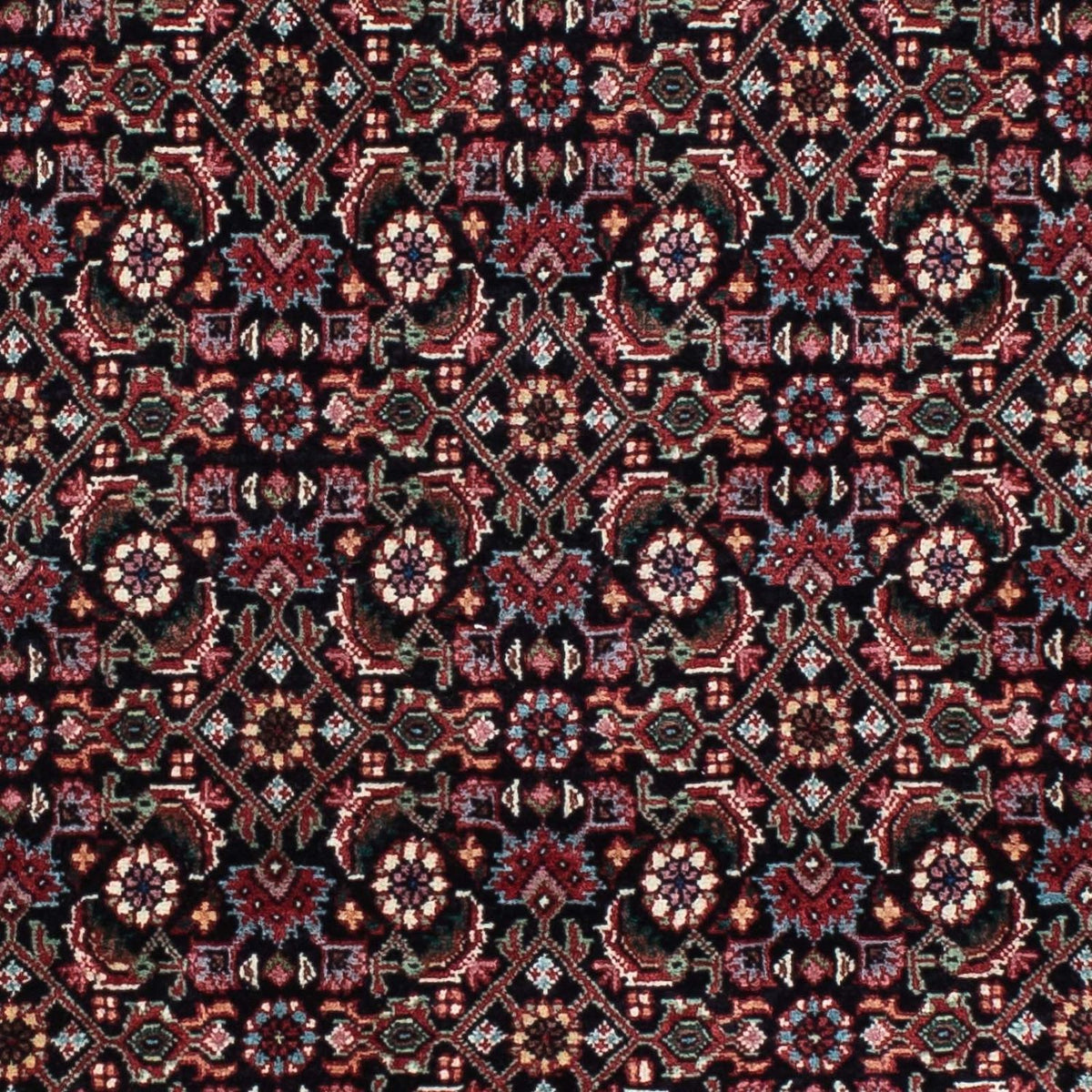 Alfombra de pasillo Alfombra persa - Bidjar - 194 x 72 cm - azul oscuro