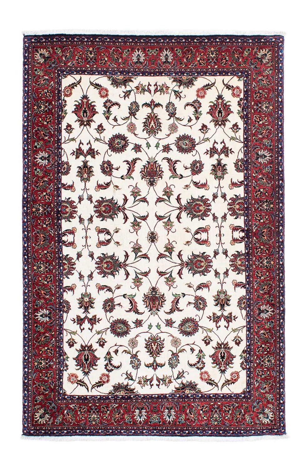 Alfombra persa - Bidjar - 200 x 131 cm - beige