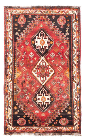 Alfombra persa - Nómada - 176 x 107 cm - rojo oscuro
