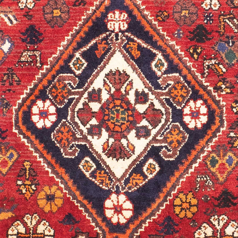 Alfombra persa - Nómada - 152 x 100 cm - rojo oscuro