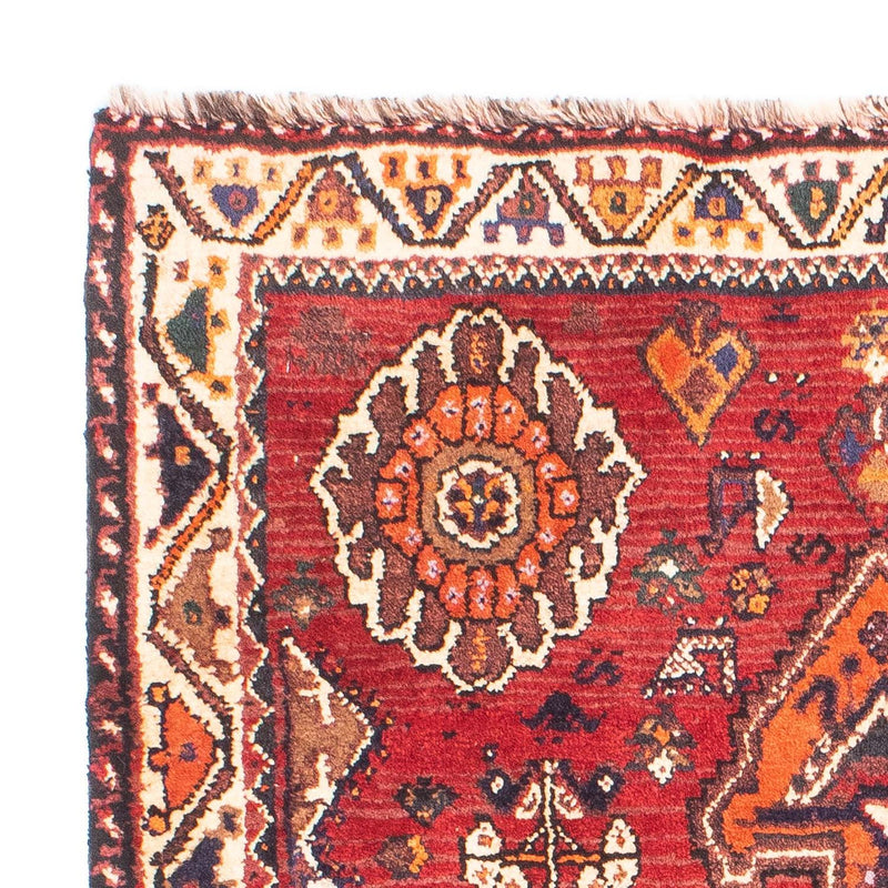 Alfombra persa - Nómada - 152 x 100 cm - rojo oscuro