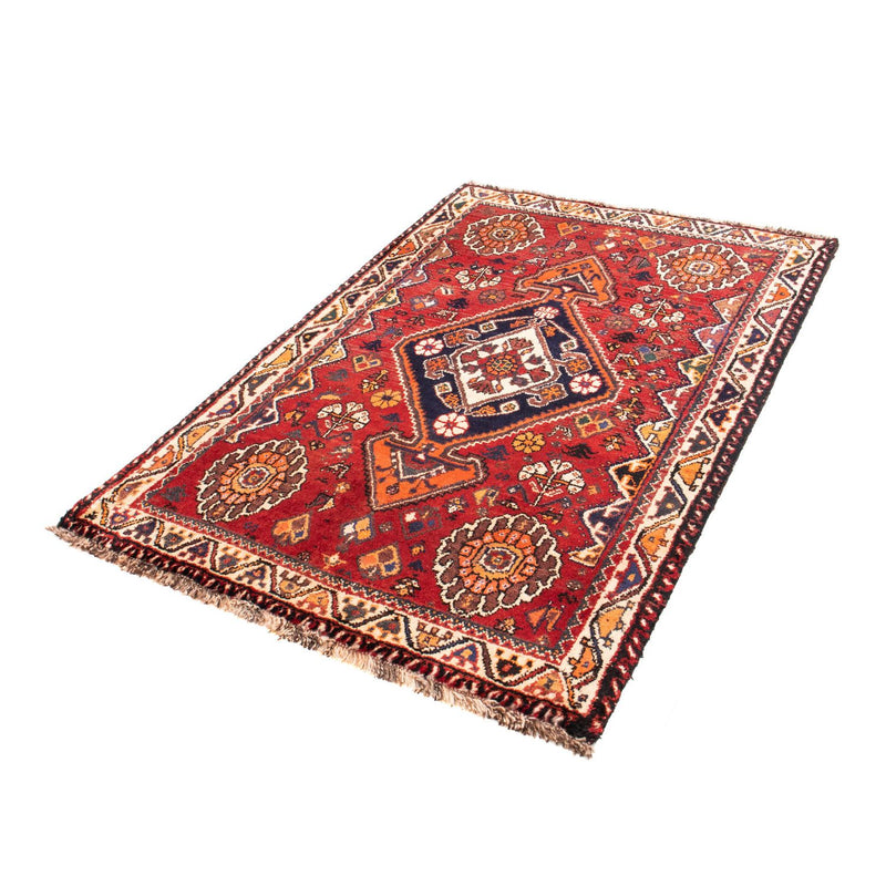 Alfombra persa - Nómada - 152 x 100 cm - rojo oscuro