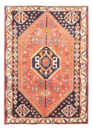 Alfombra persa - Nómada - 156 x 110 cm - rojo claro