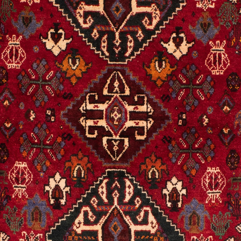 Alfombra persa - Nómada - 163 x 111 cm - rojo oscuro