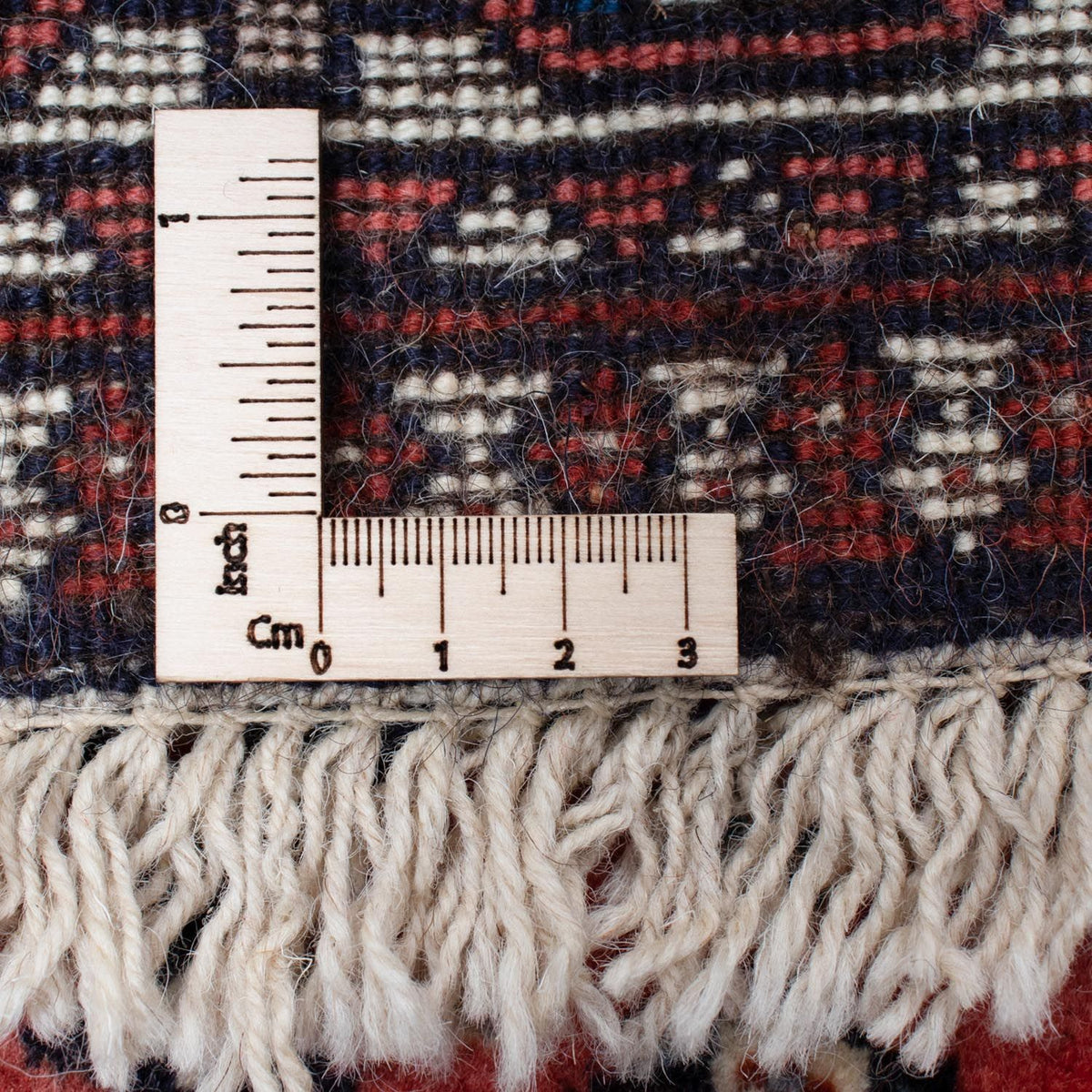 Alfombra persa - Nómada - 151 x 102 cm - azul oscuro