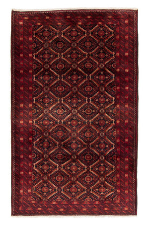 Alfombra Belutsch - 193 x 111 cm - rojo