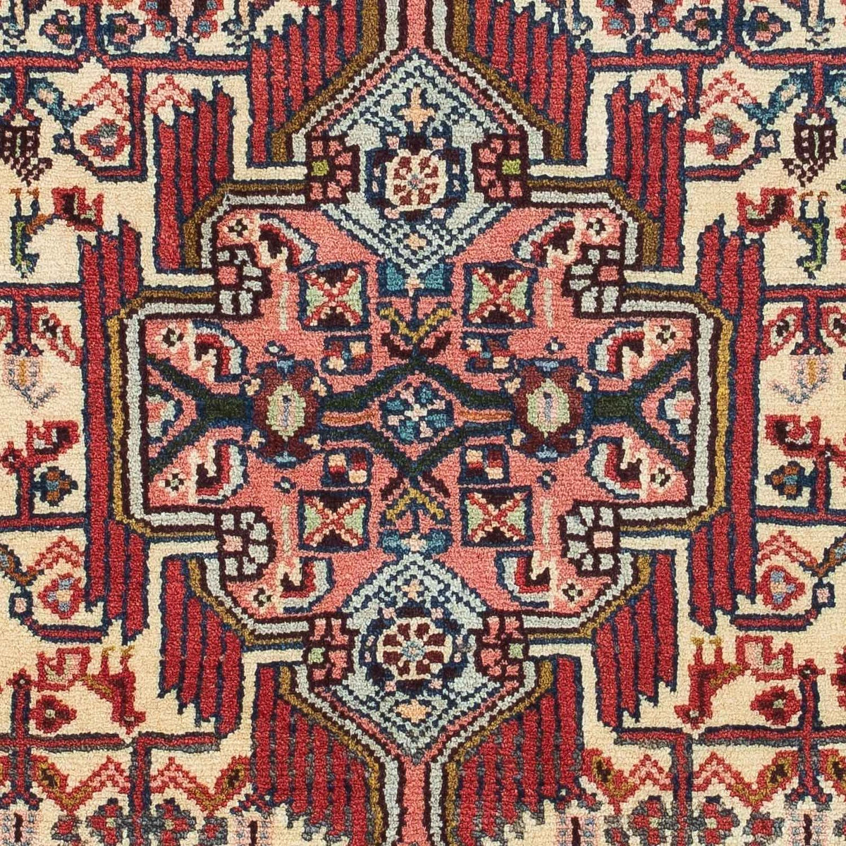 Alfombra persa - Nómada - 133 x 88 cm - beige