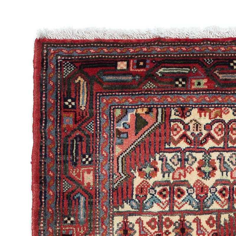 Alfombra persa - Nómada - 133 x 88 cm - beige