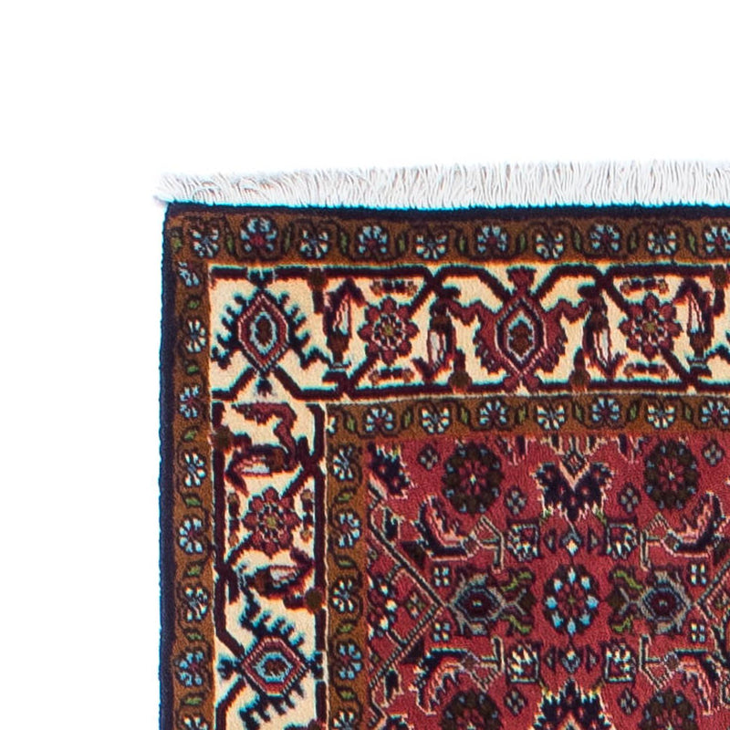 Alfombra de pasillo Alfombra persa - Bidjar - 308 x 81 cm - rojo claro