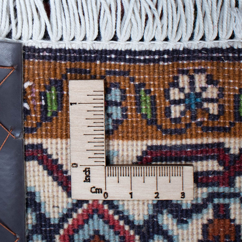 Alfombra de pasillo Alfombra persa - Bidjar - 308 x 81 cm - rojo claro