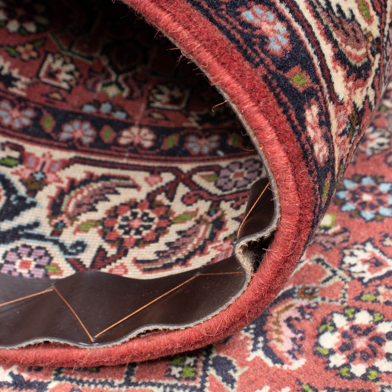 Alfombra de pasillo Alfombra persa - Bidjar - 290 x 84 cm - rojo claro