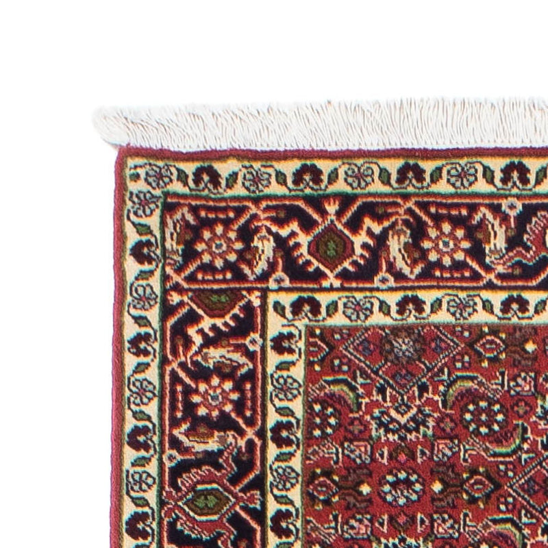 Alfombra de pasillo Alfombra persa - Bidjar - 249 x 73 cm - rojo claro