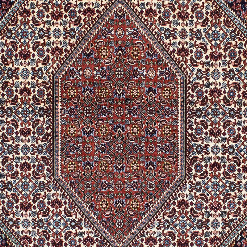 Alfombra persa - Bidjar - 199 x 135 cm - azul oscuro