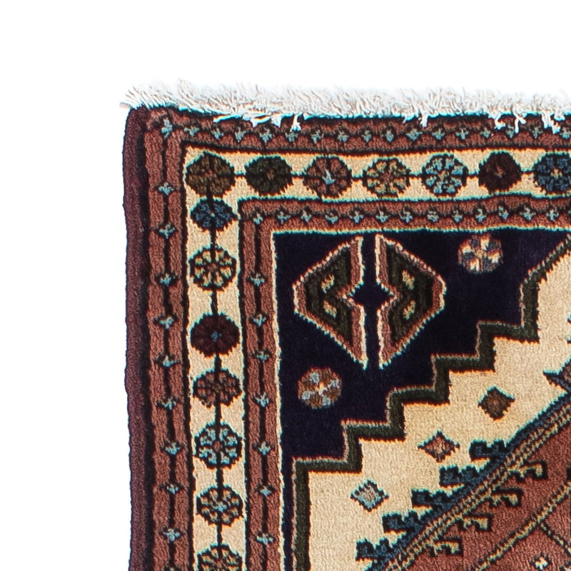 Alfombra de pasillo Alfombra persa - Nómada - 275 x 67 cm - beige