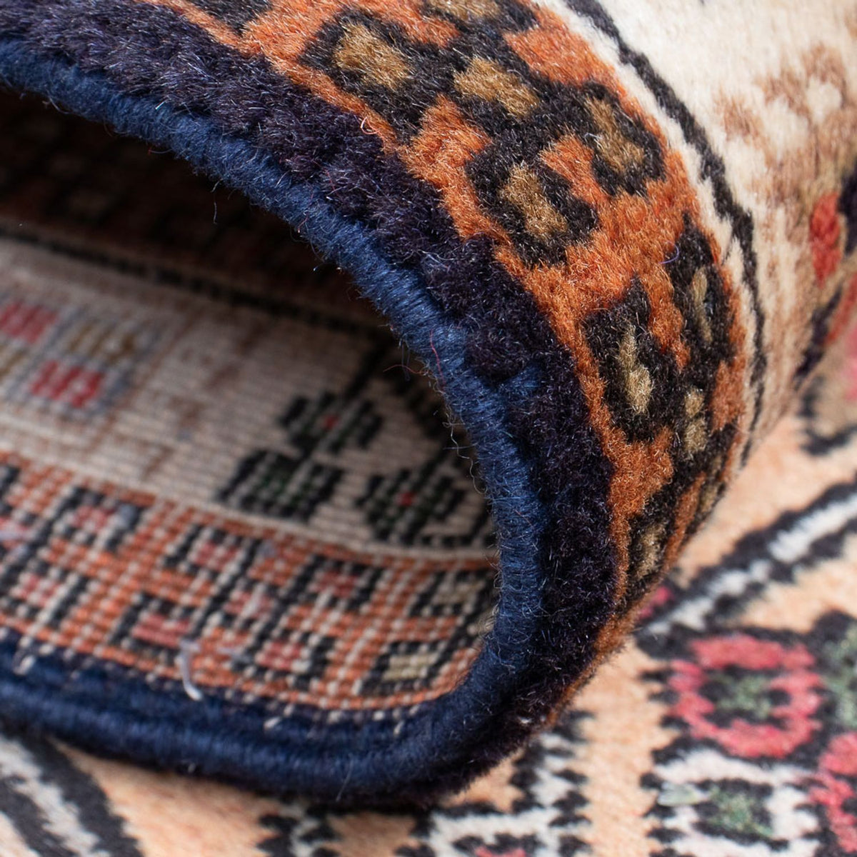 Alfombra de pasillo Alfombra persa - Nómada - 292 x 68 cm - beige