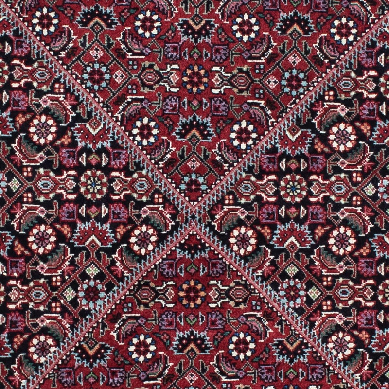 Alfombra de pasillo Alfombra persa - Bidjar - 208 x 75 cm - azul oscuro