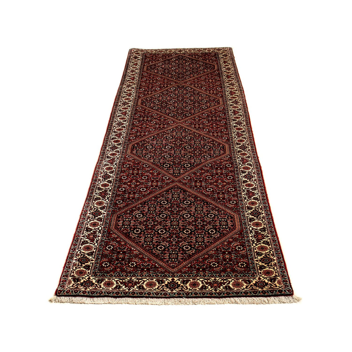 Alfombra de pasillo Alfombra persa - Bidjar - 313 x 81 cm - multicolor