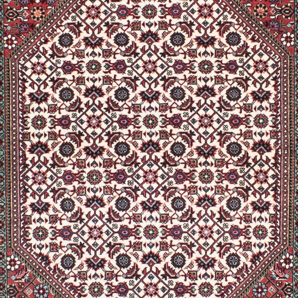Alfombra de pasillo Alfombra persa - Bidjar - 305 x 84 cm - beige