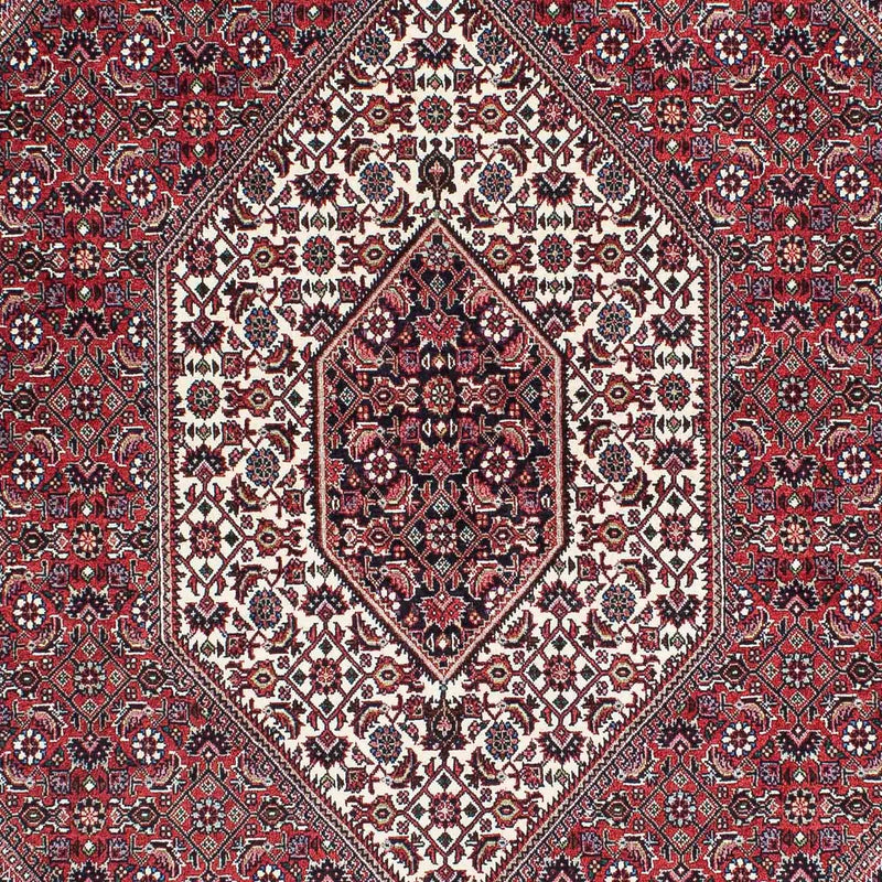 Alfombra persa - Bidjar - 208 x 132 cm - rojo claro