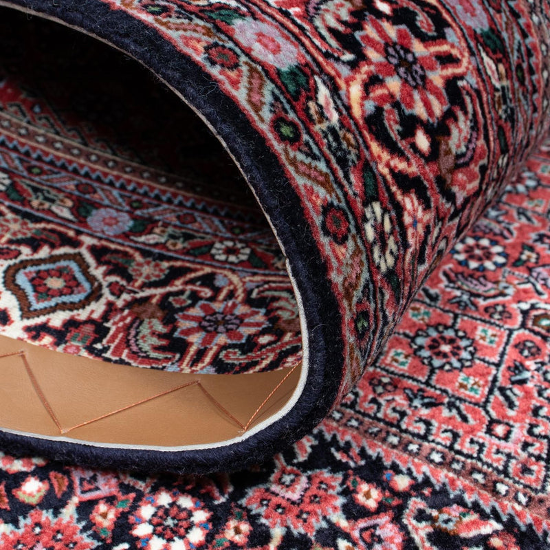 Alfombra persa - Bidjar - 203 x 127 cm - azul oscuro