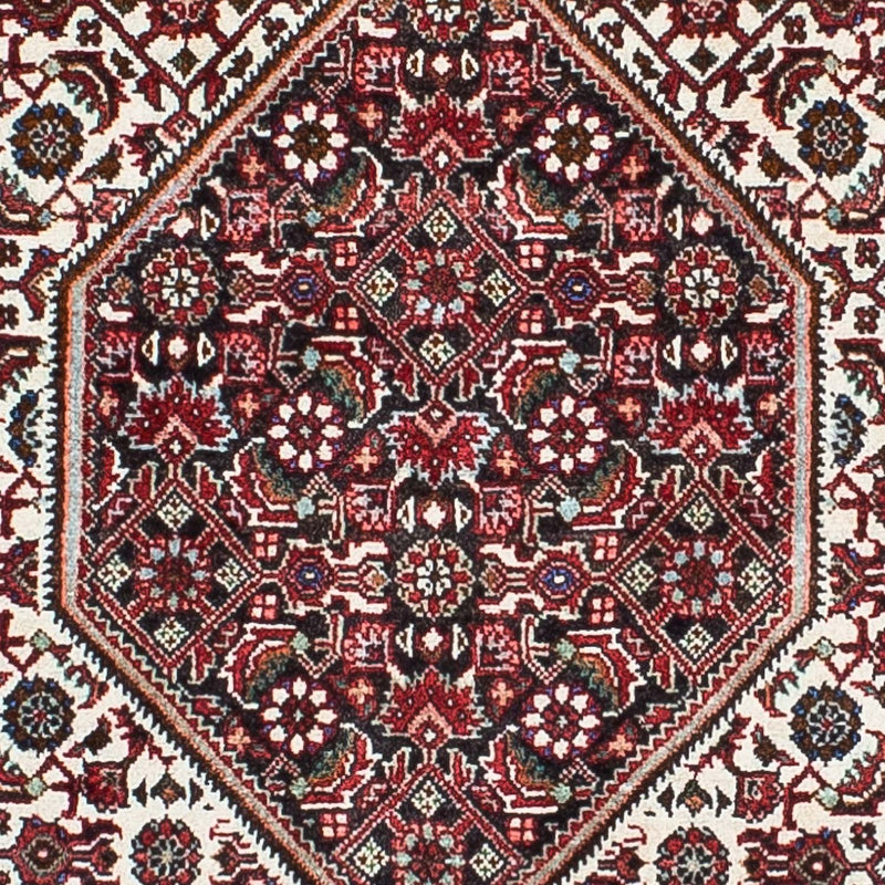 Alfombra persa - Bidjar - 208 x 133 cm - rojo claro