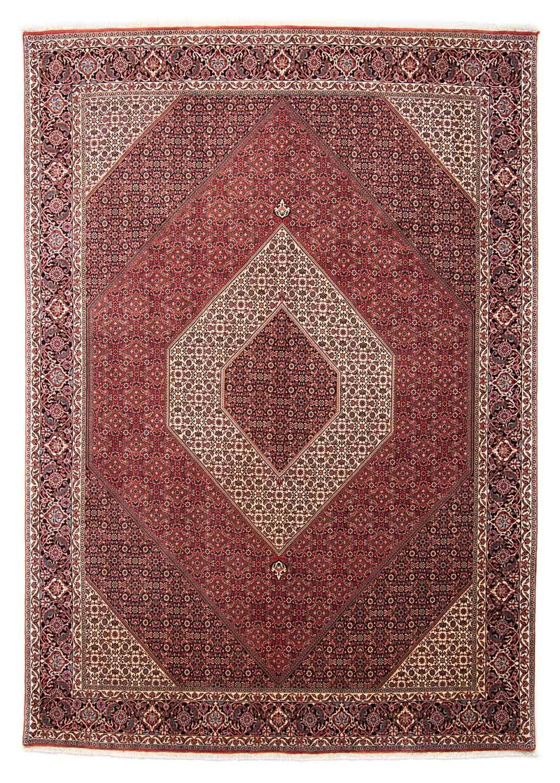 Alfombra persa - Bidjar - 350 x 254 cm - rojo