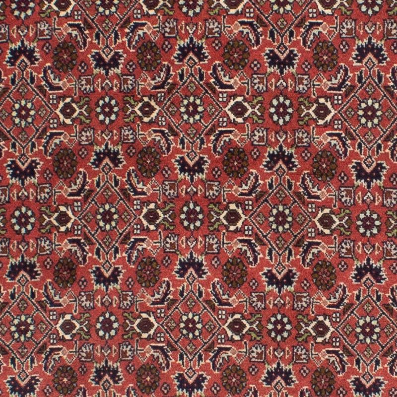 Alfombra de pasillo Alfombra persa - Bidjar - 291 x 84 cm - rojo oscuro