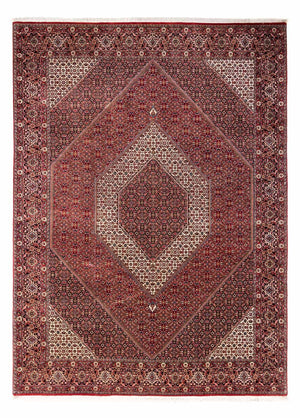 Alfombra persa - Bidjar - 352 x 254 cm - rojo